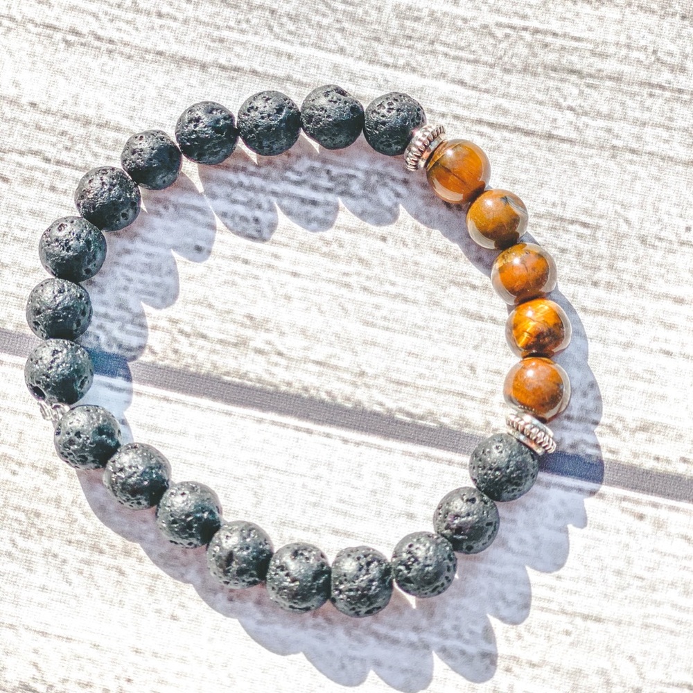 Essential oil diffuser bracelet